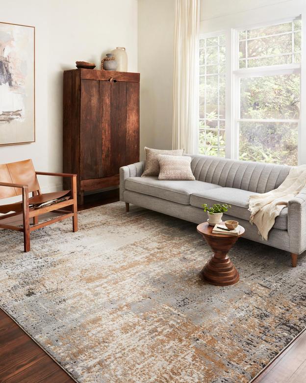 Contemporary Rugs & Transitional Rugs Bianca BIA-01 Stone/Gold Black - Charcoal & Lt. Gold - Gold Machine Made Rug