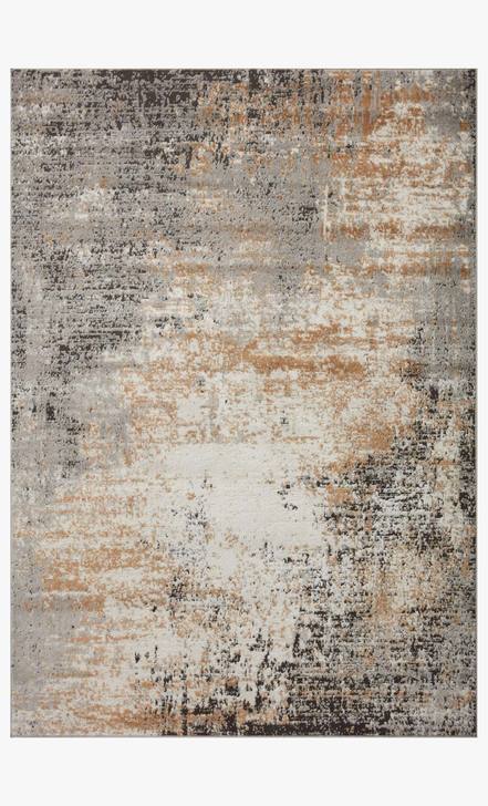 Contemporary Rugs & Transitional Rugs Bianca BIA-01 Stone/Gold Black - Charcoal & Lt. Gold - Gold Machine Made Rug