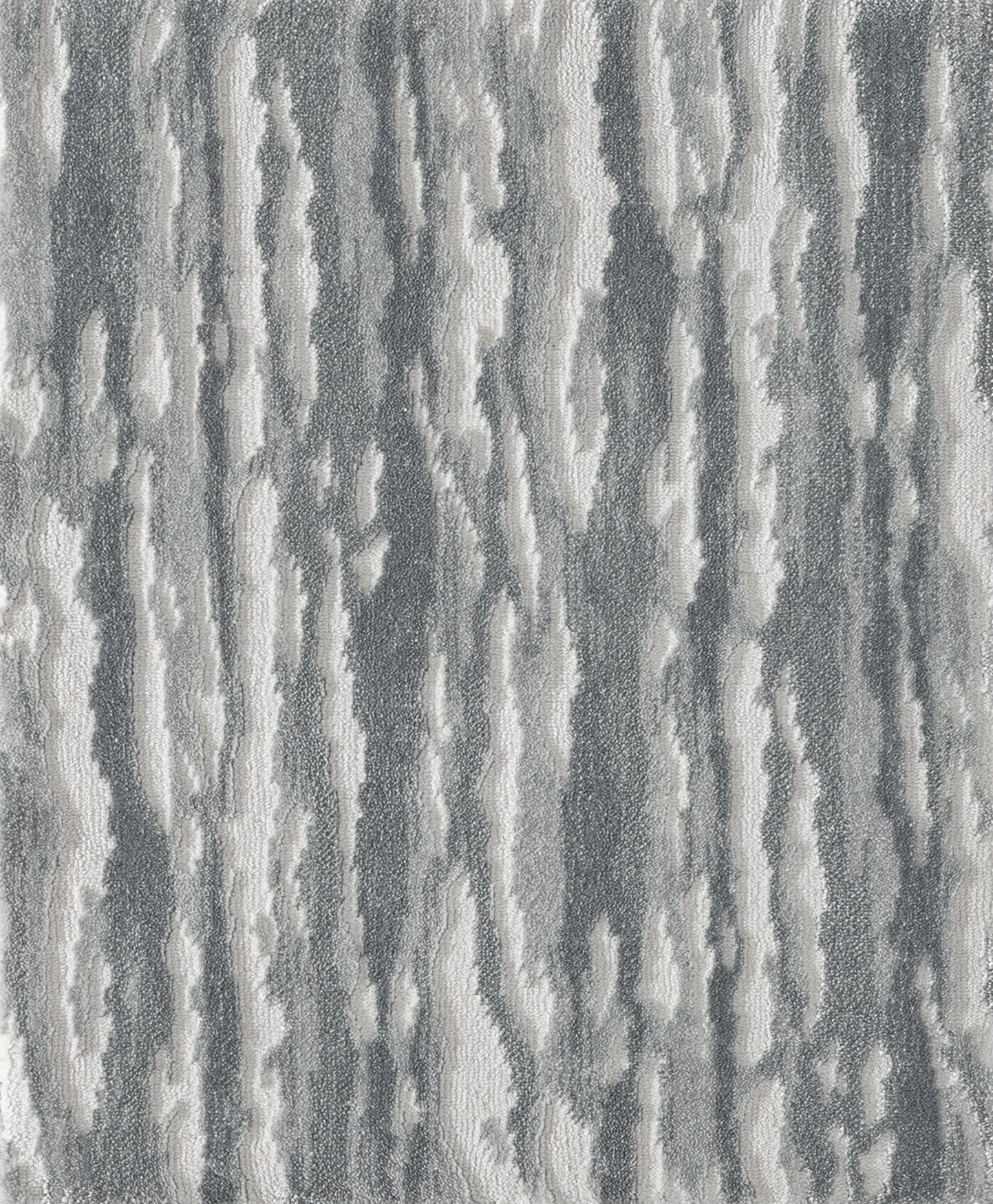 Custom Rugs, Runners & Rounds Affection Silverfox Lt. Grey - Grey Machine Made Rug