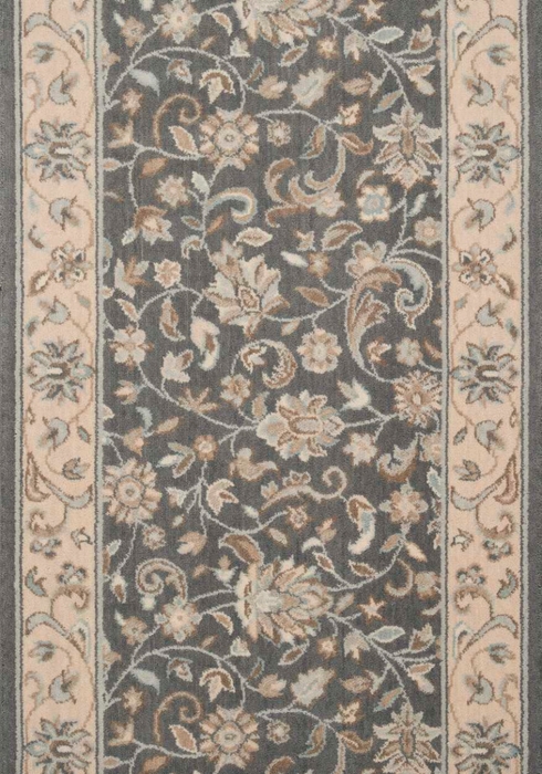 Hall & Stair Runner Rugs Estate 2 Sagamore 2 Granite Lt. Grey - Grey & Ivory - Beige Machine Made Rug