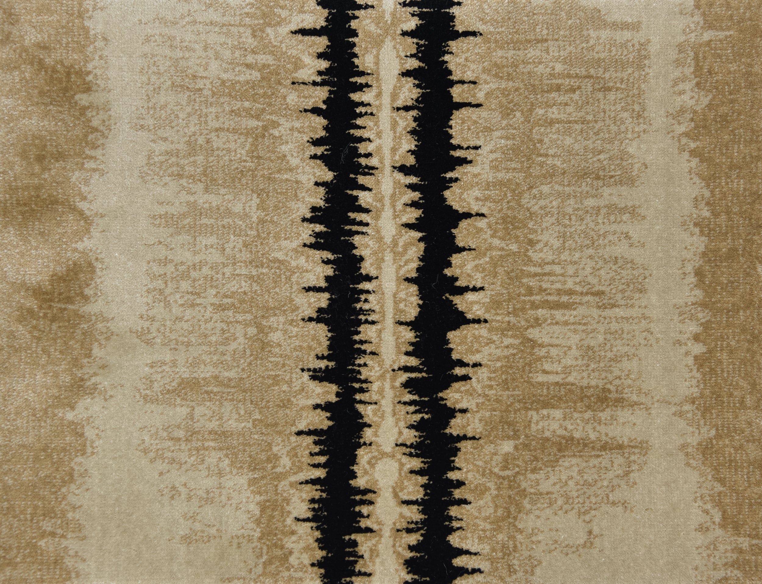 Custom & Wall to Wall Safari King Wildroot Lt. Brown - Chocolate & Camel - Taupe Machine Made Rug