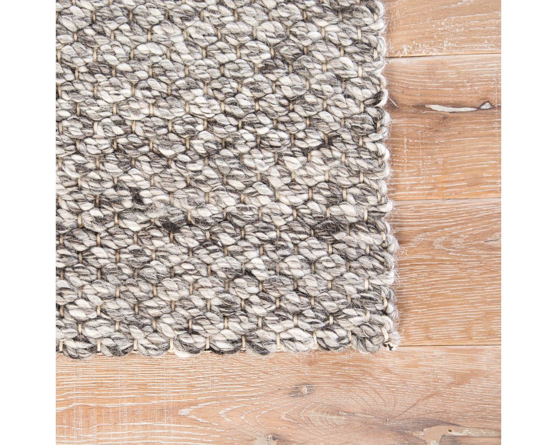 Casual Rugs & Solid Rugs Scandinavia Rakel SCR07 Lt. Grey - Grey & Black - Charcoal Hand Woven Rug