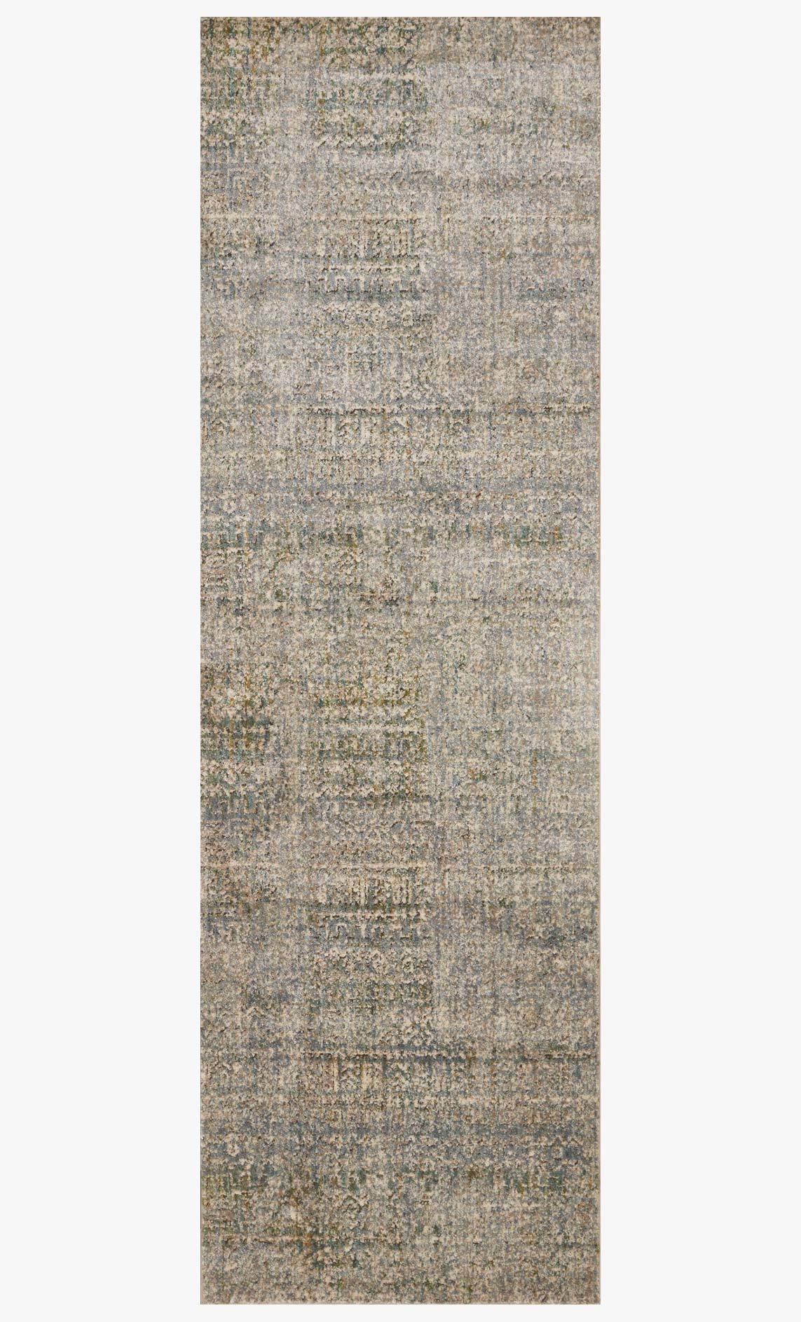 Contemporary & Transitional Rugs Javari Ivory Sea Aqua - Lt.Green & Ivory - Beige Machine Made Rug