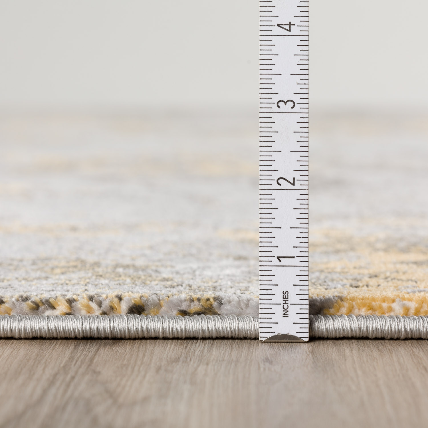 Contemporary Rugs & Transitional Rugs Cascina Collection CC9 Fossil Black - Charcoal & Lt. Gold - Gold Machine Made Rug