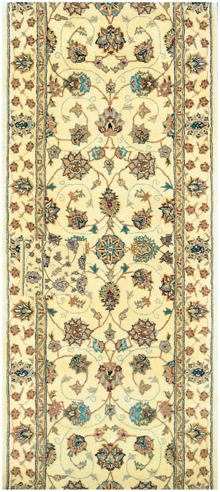 Hall & Stair Runner Rugs NOURISON 2000 ROLL RUNNER 2000-2023 iVORY Ivory - Beige Hand Tufted Rug