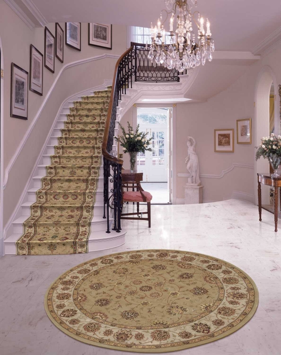 Hall & Stair Runners NOURISON 2000 ROLL RUNNER 2000-2071 CAMEL Camel - Taupe Machine Made Rug
