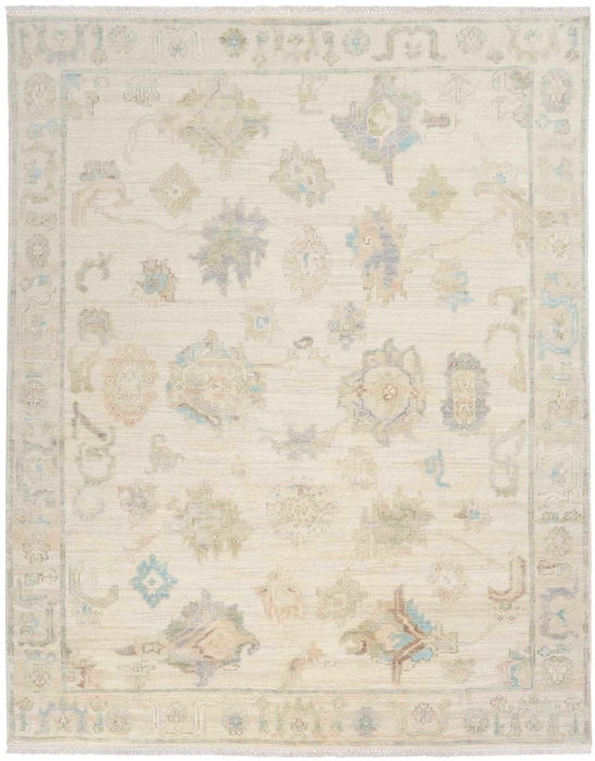 Transitional & Casual Rugs Odessa ODS06 Ivory/Multi Ivory - Beige & Multi Hand Woven Rug