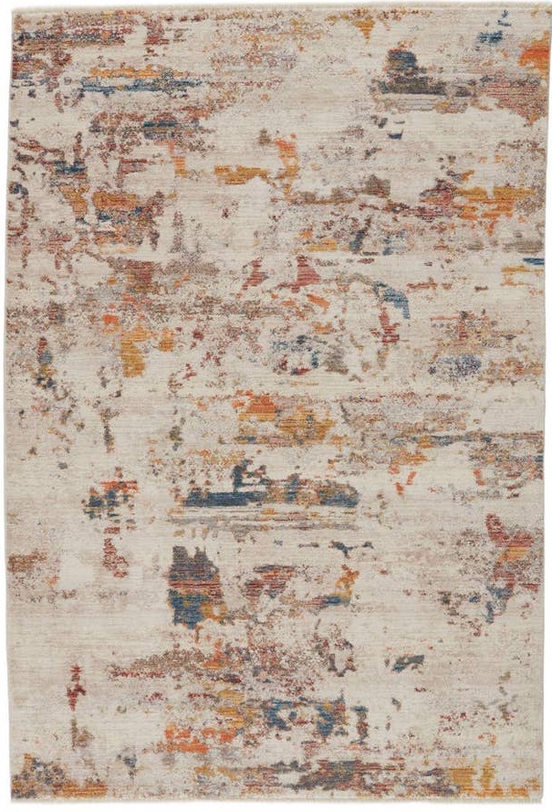 Contemporary Rugs & Transitional Rugs Terra TRR02 Ivory - Beige & Multi Machine Made Rug