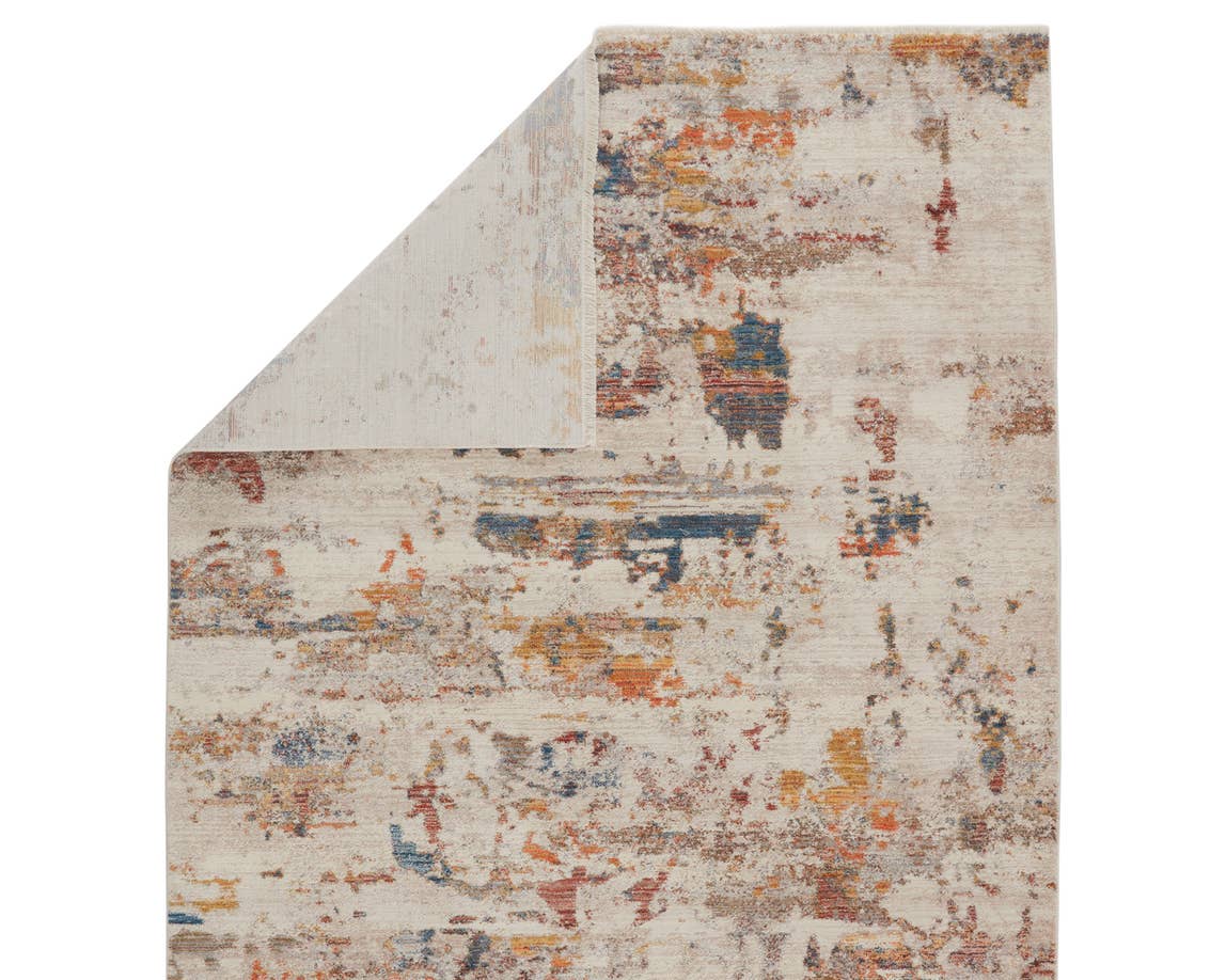 Contemporary Rugs & Transitional Rugs Terra TRR02 Ivory - Beige & Multi Machine Made Rug