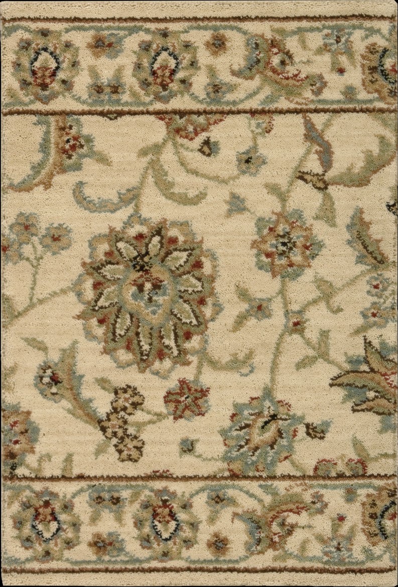 Hall & Stair Runner Rugs SULTANA SU21-IVRY Ivory - Beige Machine Made Rug