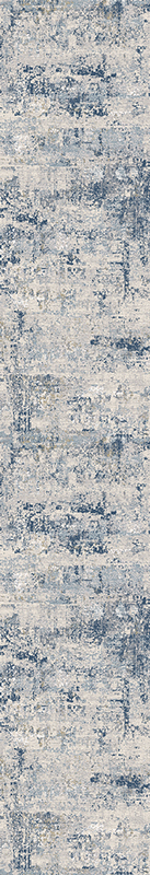 Hall & Stair Runner Rugs Castilla 3533-950 Runner Lt. Blue - Blue & Lt. Grey - Grey Machine Made Rug