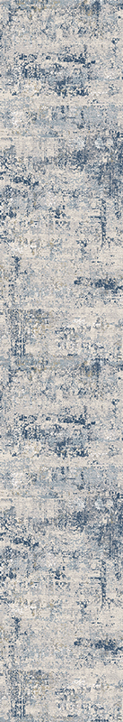 Hall & Stair Runners Castilla 3533-950 Runner Lt. Blue - Blue & Lt. Grey - Grey Machine Made Rug