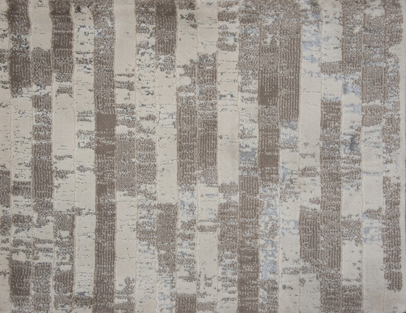 Custom & Wall to Wall Driftwater Ecru Lt. Grey - Grey & Camel - Taupe Machine Made Rug