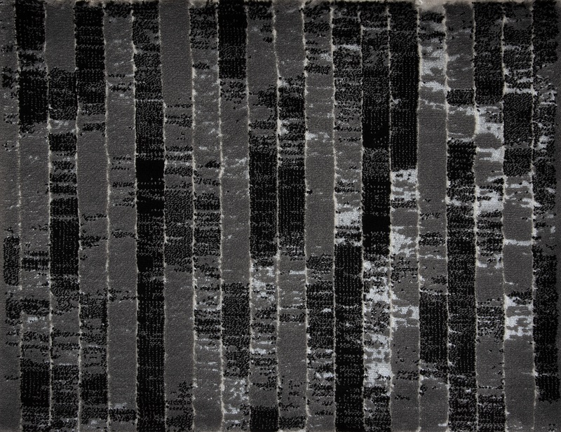 Custom Rugs, Runners & Rounds Driftwater Onyx Black - Charcoal Machine Made Rug