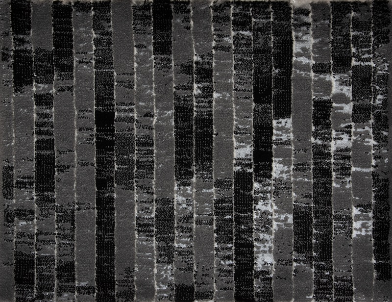 Custom & Wall to Wall Driftwater Onyx Black - Charcoal Machine Made Rug