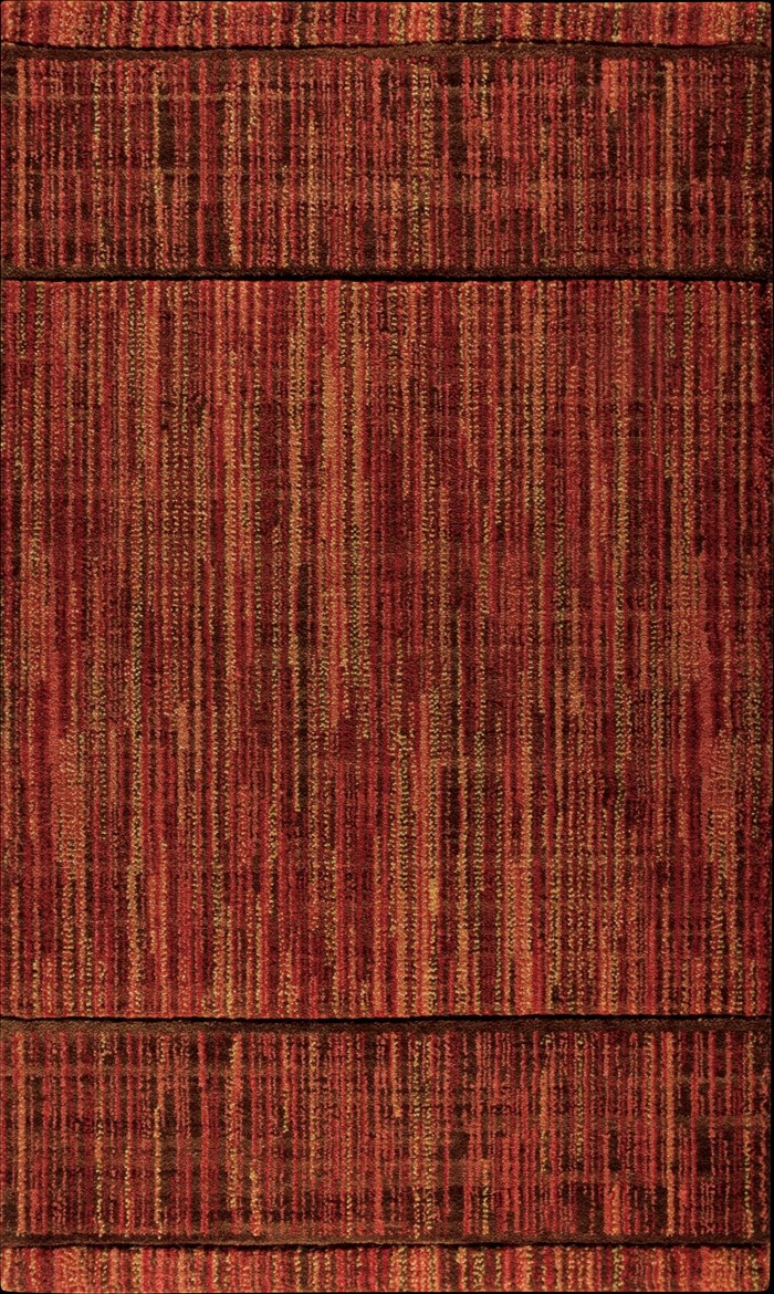 Hall & Stair Runners GRAND TEXTURES PT44-AUTMN Rust - Orange Machine Made Rug