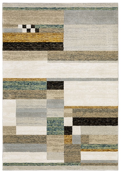 Casual Rugs & Solid Rugs Strada STR07 Camel - Taupe & Multi Machine Made Rug