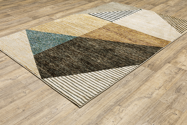 Casual Rugs & Solid Rugs Strada STR10 Camel - Taupe & Multi Machine Made Rug