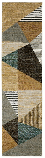 Casual Rugs & Solid Rugs Strada STR10 Camel - Taupe & Multi Machine Made Rug