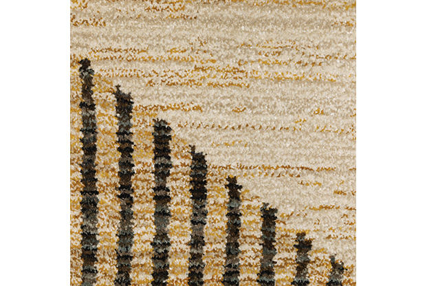 Casual & Solid Rugs Strada STR10 Camel - Taupe & Multi Machine Made Rug