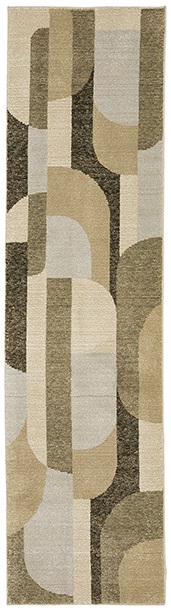 Casual Rugs & Solid Rugs Strada STR02 Camel - Taupe & Lt. Brown - Chocolate Machine Made Rug