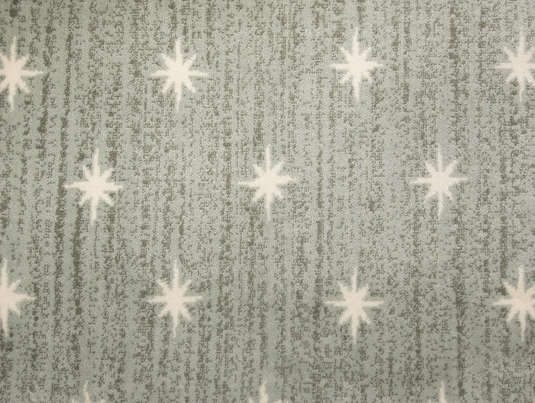 Custom Rugs, Runners & Rounds Stargazer Seaglass Lt.Green & Ivory - Beige Machine Made Rug