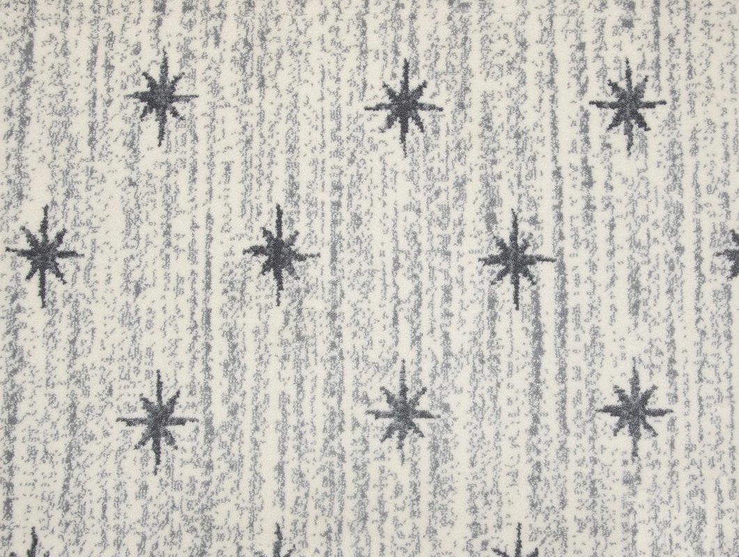 Custom & Wall to Wall Stargazer Chrome Lt. Grey - Grey Machine Made Rug