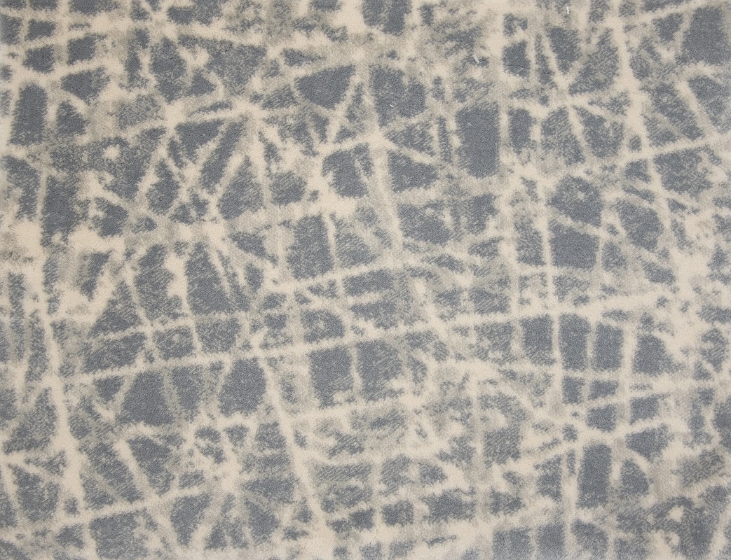 Custom Rugs, Runners & Rounds Mystical Chrome Lt. Grey - Grey Machine Made Rug