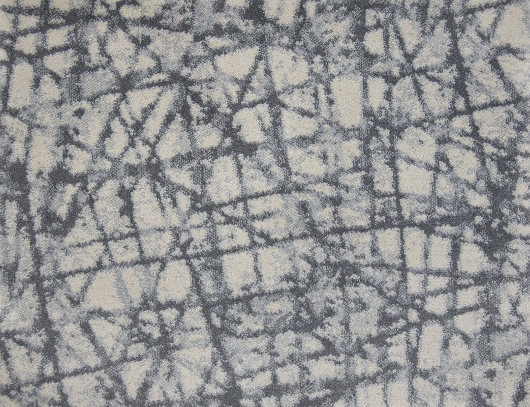 Custom Rugs, Runners & Rounds Mystical Metal Lt. Grey - Grey Machine Made Rug
