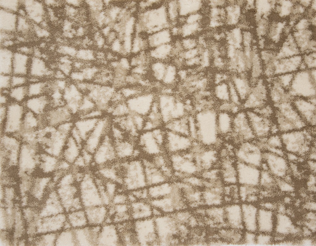 Custom Rugs, Runners & Rounds Mystical Dune Camel - Taupe & Ivory - Beige Machine Made Rug