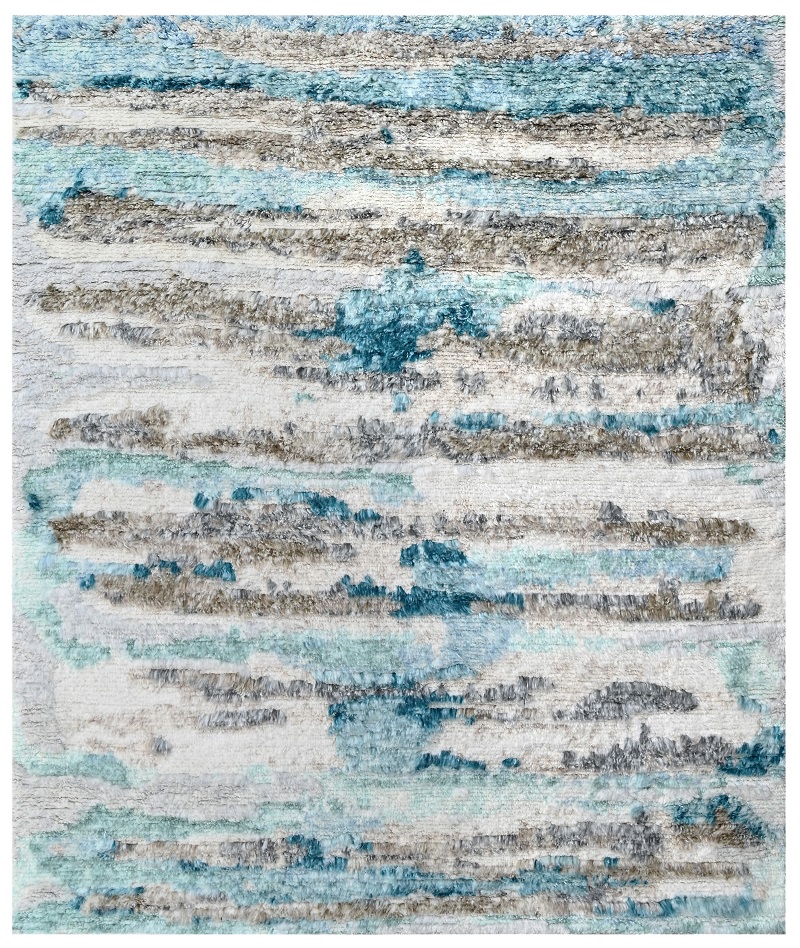 Shag Rugs Shag 027427 Lt. Blue - Blue & Multi Hand Woven Rug