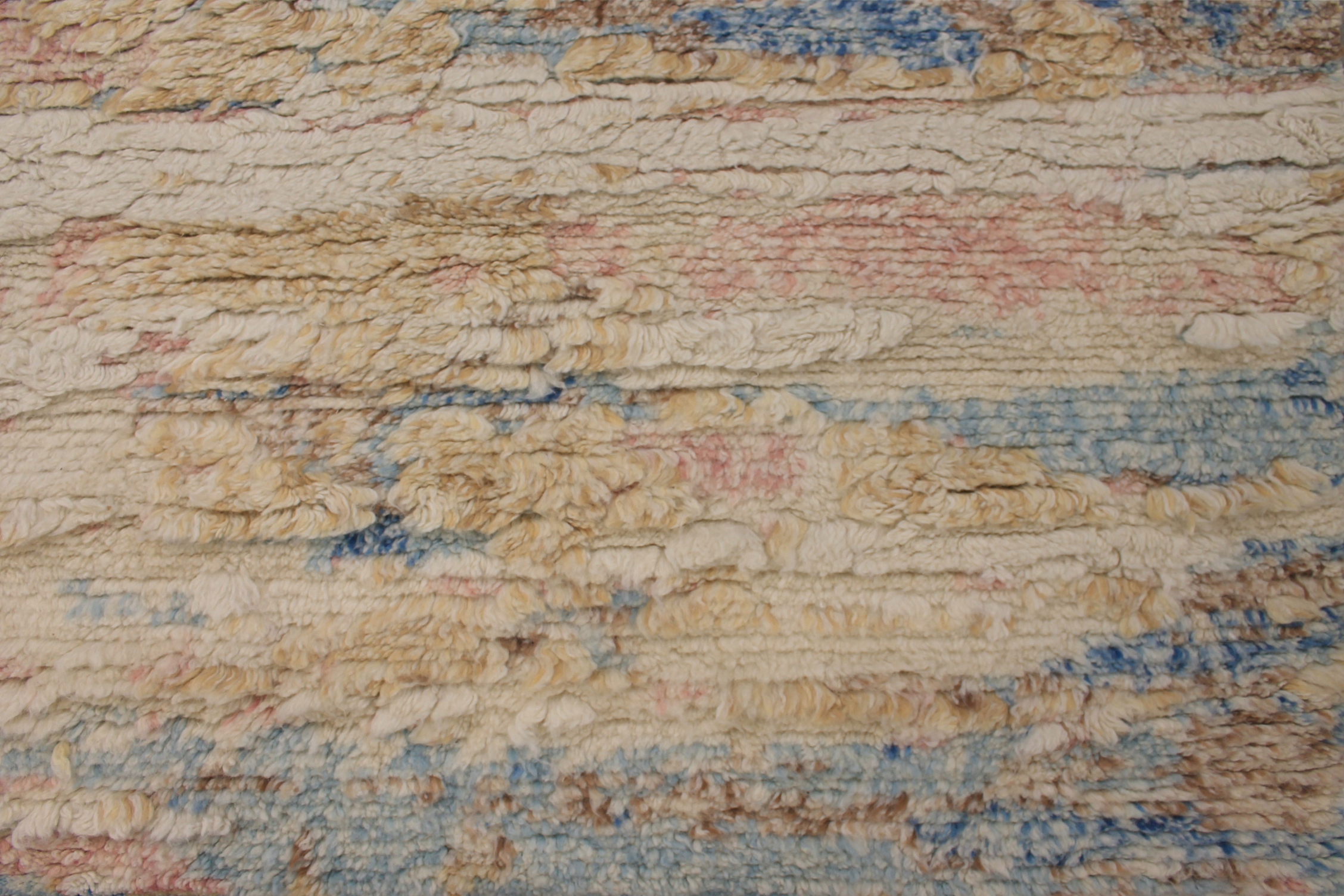 Contemporary & Modern Rugs Shag 027426 Multi & Other Hand Woven Rug