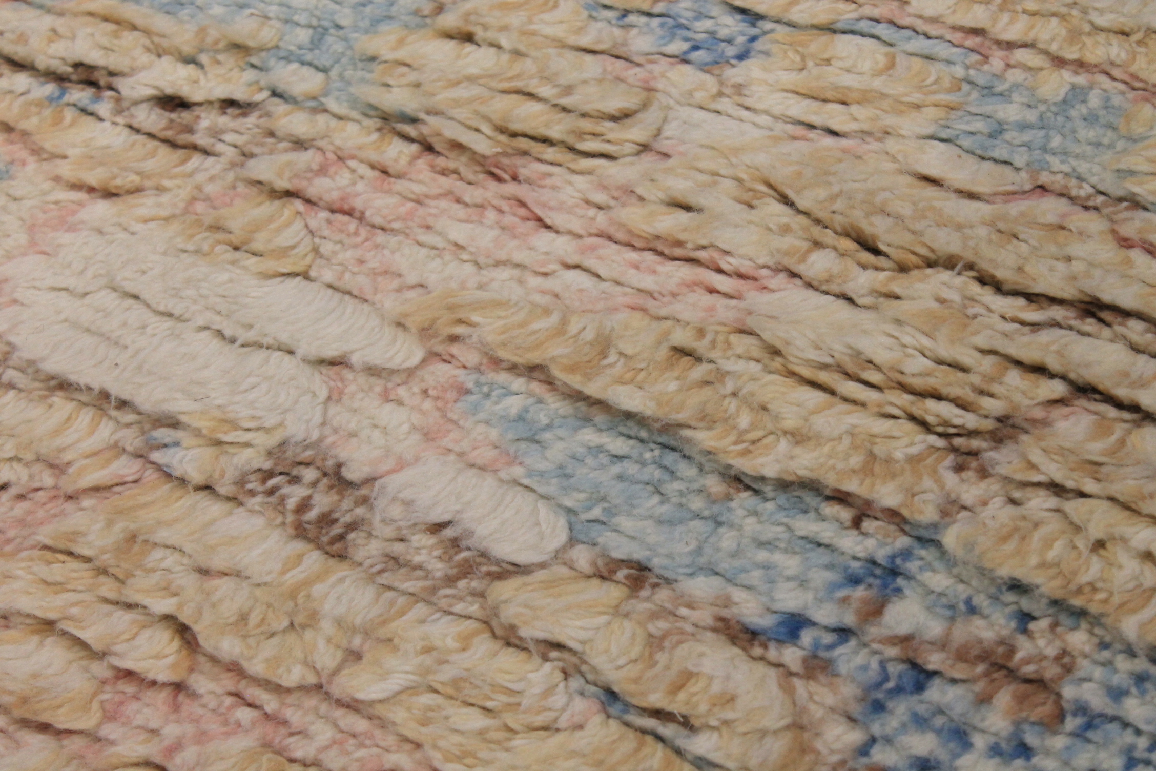 Contemporary & Modern Rugs Shag 027426 Multi & Other Hand Woven Rug