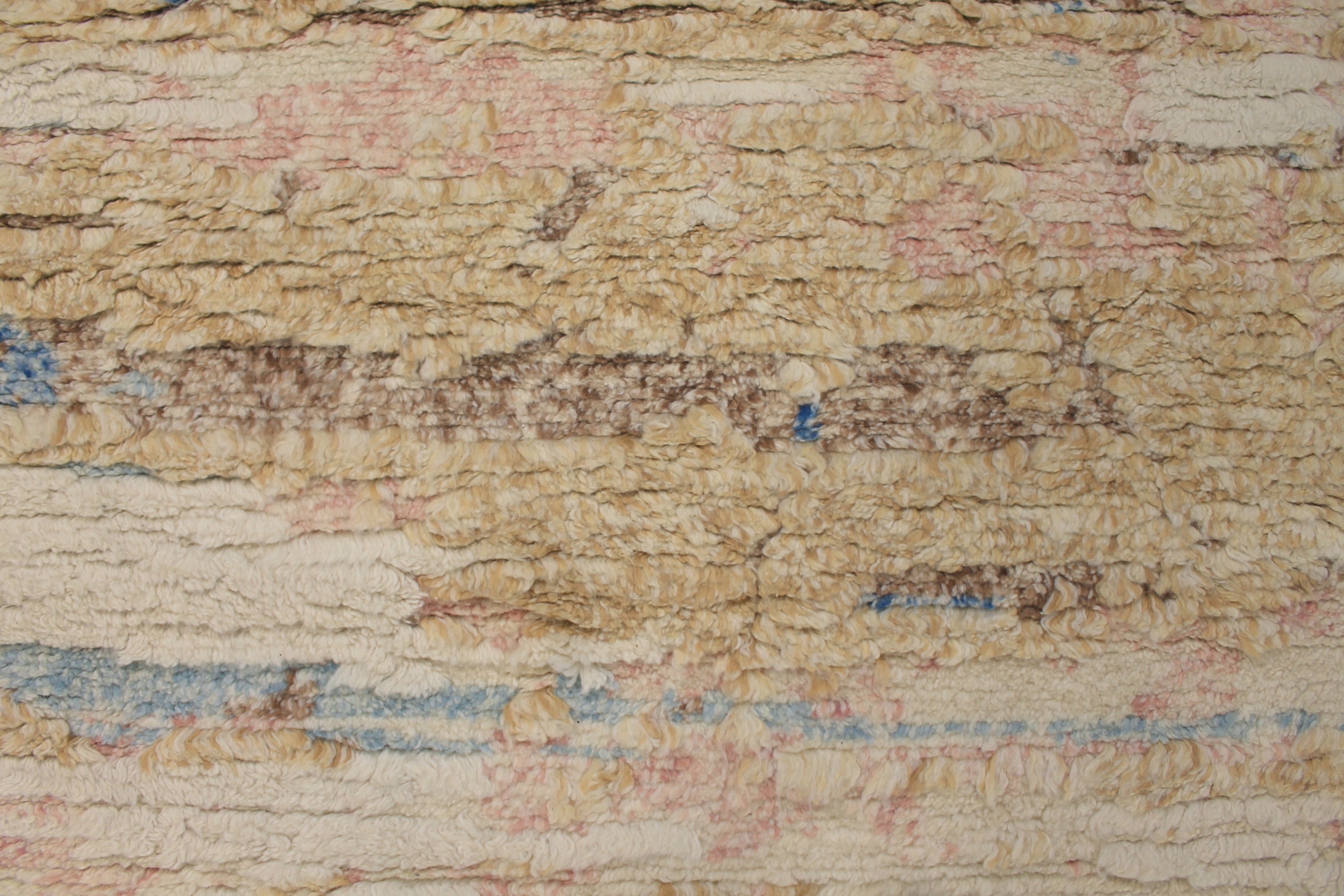Contemporary & Modern Rugs Shag 027426 Multi & Other Hand Woven Rug