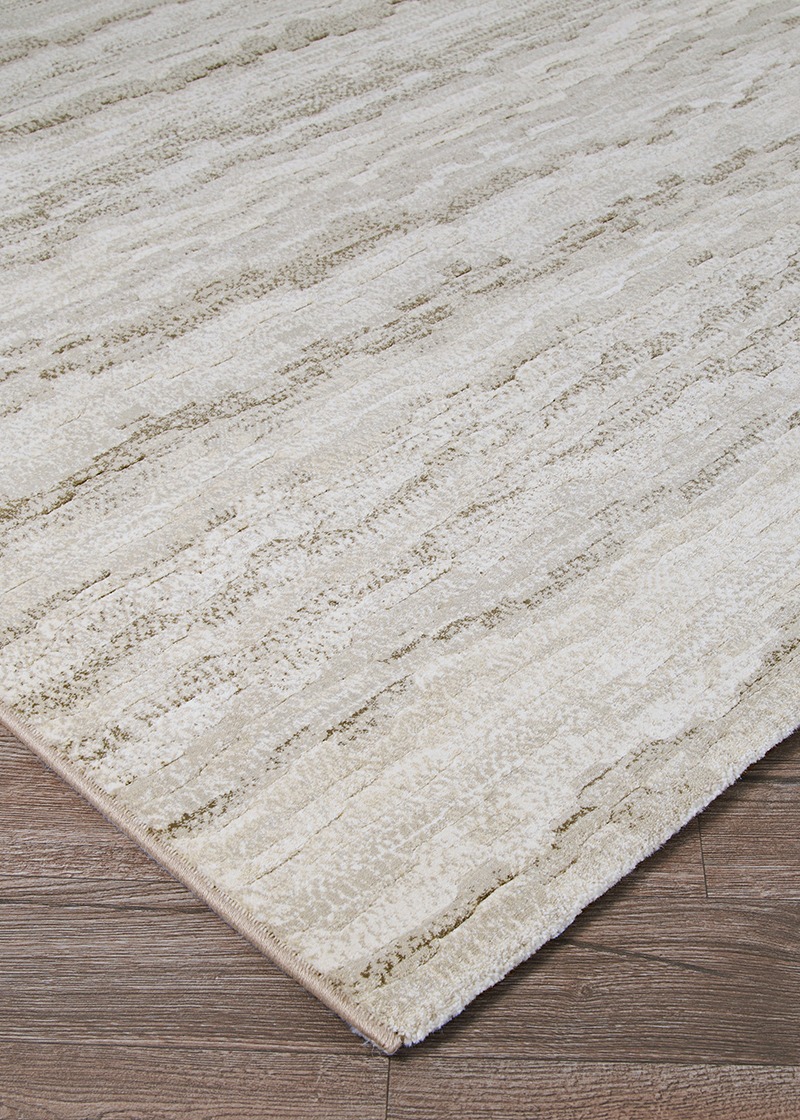 Contemporary & Transitional Rugs Easton Shimmering  Earthtones-Multi 6398/0745 Lt. Grey - Grey & Camel - Taupe Machine Made Rug