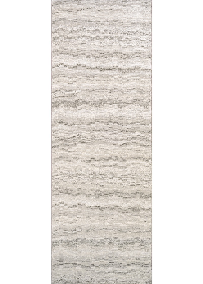 Contemporary Rugs & Transitional Rugs Easton Shimmering  Earthtones-Multi 6398/0745 Lt. Grey - Grey & Camel - Taupe Machine Made Rug