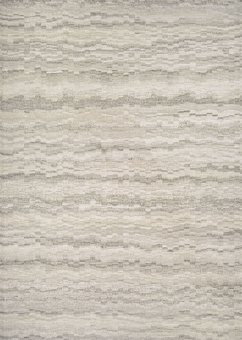 Contemporary & Transitional Rugs Easton Shimmering  Earthtones-Multi 6398/0745 Lt. Grey - Grey & Camel - Taupe Machine Made Rug