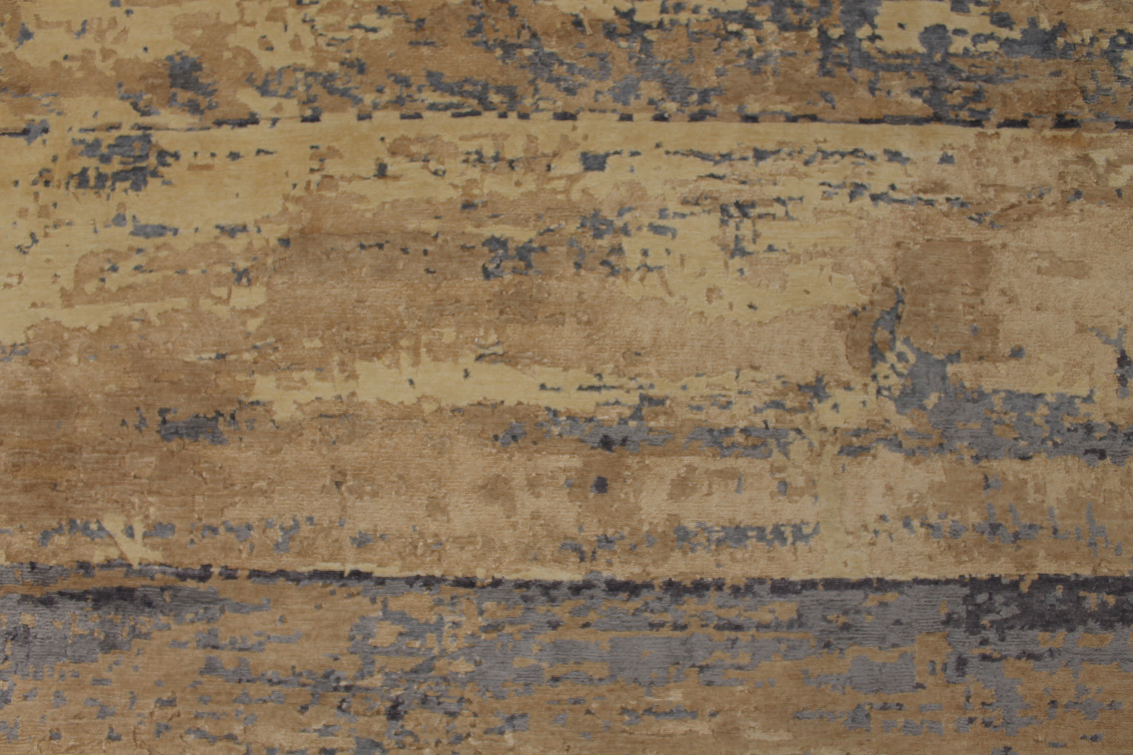 Contemporary Rugs & Transitional Rugs SPLASH 027482 Lt. Gold - Gold & Lt. Grey - Grey Hand Knotted Rug