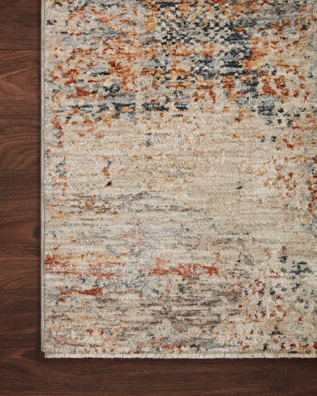 Contemporary & Transitional Rugs Axel AXE-06 Ivory - Beige & Multi Machine Made Rug