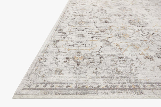 Oushak Rugs Bonney BNY-03 Ivory Ivory - Beige & Lt. Gold - Gold Machine Made Rug