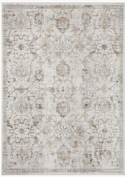 Oushak Rugs Bonney BNY-03 Ivory Ivory - Beige & Lt. Gold - Gold Machine Made Rug