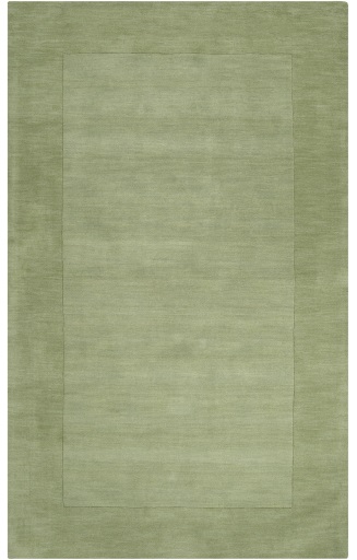 Casual & Solid Rugs Mystique M-310  Green Hand Loomed Rug