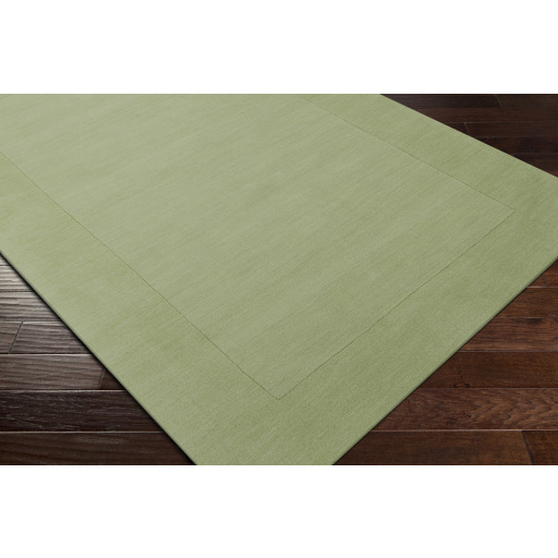 Casual Rugs & Solid Rugs Mystique M-310  Green Hand Loomed Rug