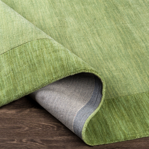 Casual Rugs & Solid Rugs Mystique M-310  Green Hand Loomed Rug