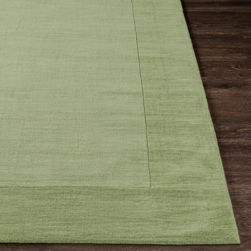 Casual Rugs & Solid Rugs Mystique M-310  Green Hand Loomed Rug