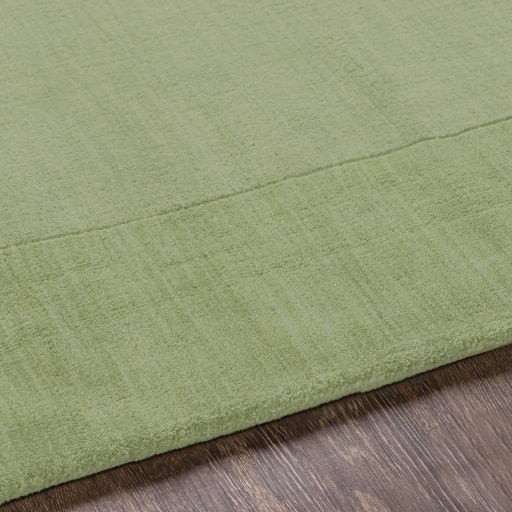 Casual Rugs & Solid Rugs Mystique M-310  Green Hand Loomed Rug