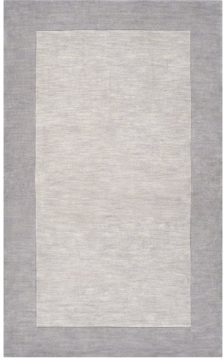Casual Rugs & Solid Rugs Mystique M-312  Other & Lt. Blue - Blue Hand Loomed Rug