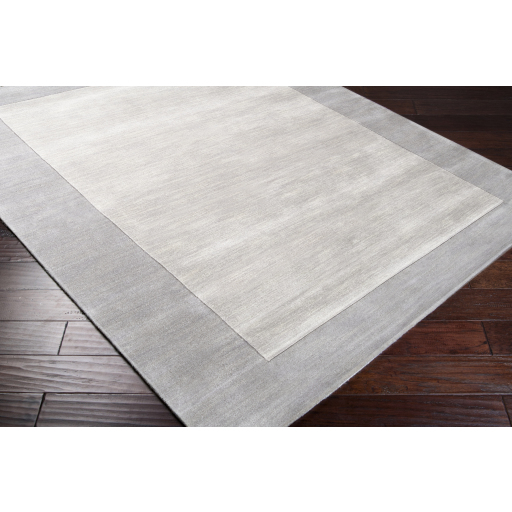 Casual Rugs & Solid Rugs Mystique M-312  Other & Lt. Blue - Blue Hand Loomed Rug