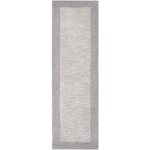 Casual Rugs & Solid Rugs Mystique M-312  Other & Lt. Blue - Blue Hand Loomed Rug