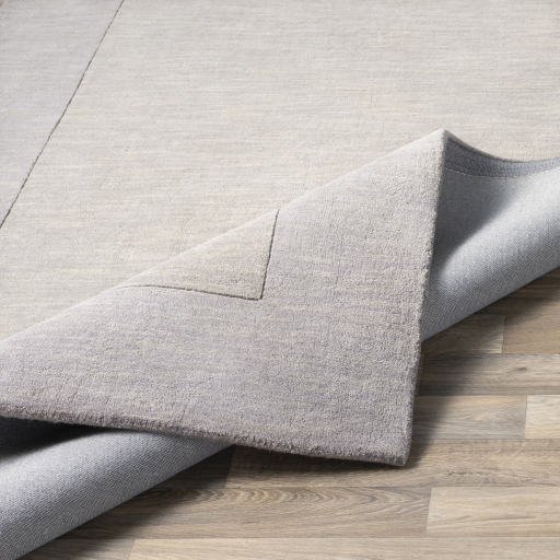 Casual Rugs & Solid Rugs Mystique M-312  Other & Lt. Blue - Blue Hand Loomed Rug